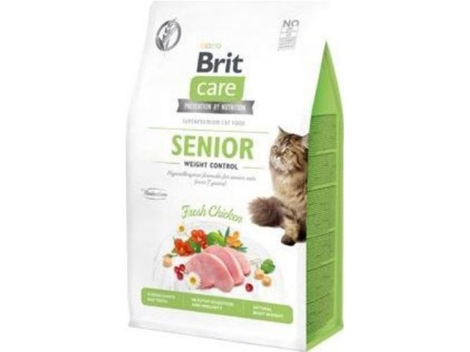 Brit Care Cat GF Senior Weight Control 0,4kg