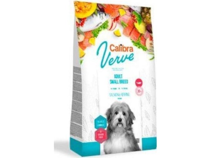 Calibra Dog Verve GF Adult Small Salmon&Herring 6kg