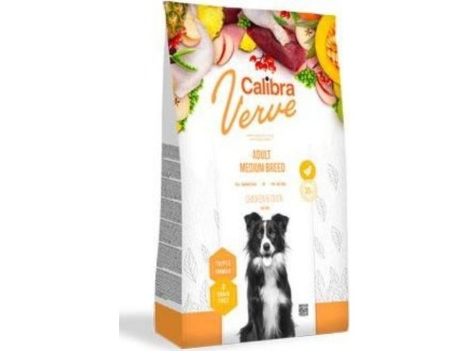 Calibra Dog Verve GF Adult Medium Chicken&Duck 2kg