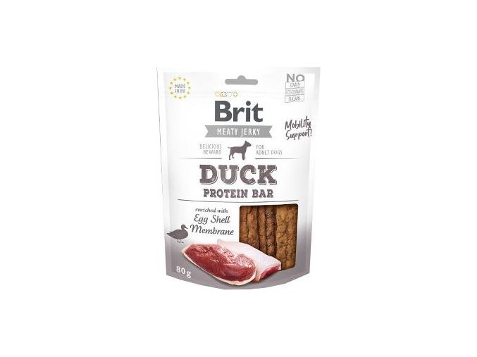 Brit Jerky Duck Protein Bar 80g