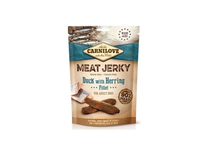 Carnilove Dog Jerky Duck&Herring Fillet 100g