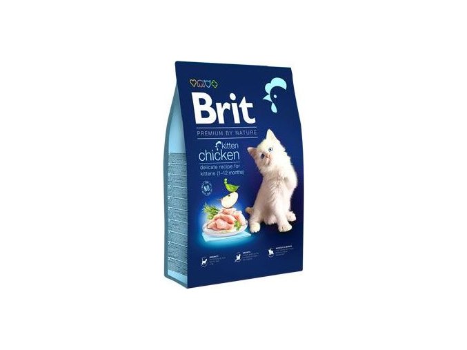 Brit Premium Cat by Nature Kitten Chicken 1,5kg