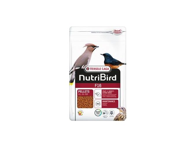 VL Nutribird F16 pro plod. a hmyz. ptáky 800g