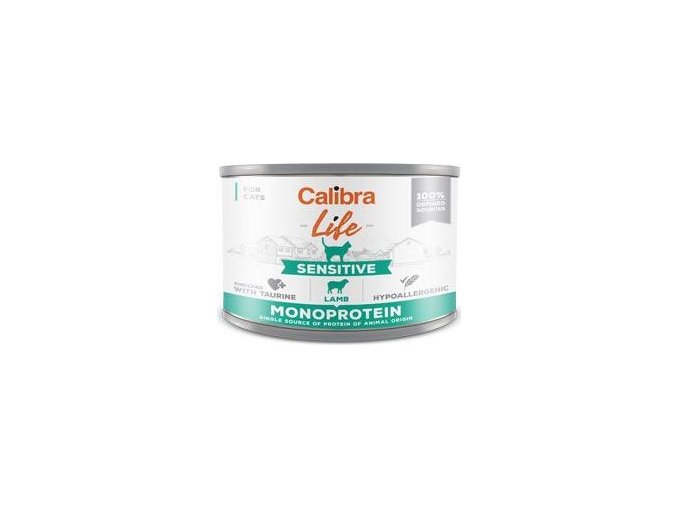 Calibra Cat Life  konz.Sensitive Lamb 200g