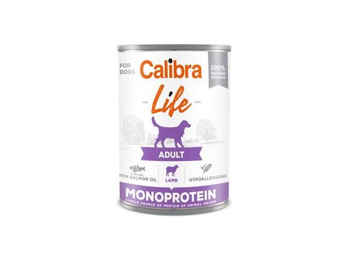 Calibra Dog Life  konz.Adult Lamb 400g