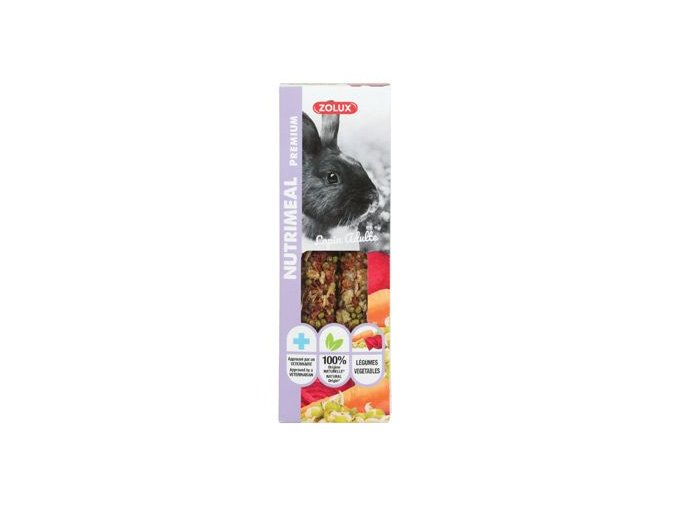 Pochoutka NUTRIMEAL STICK zelenina pro králíky 115g