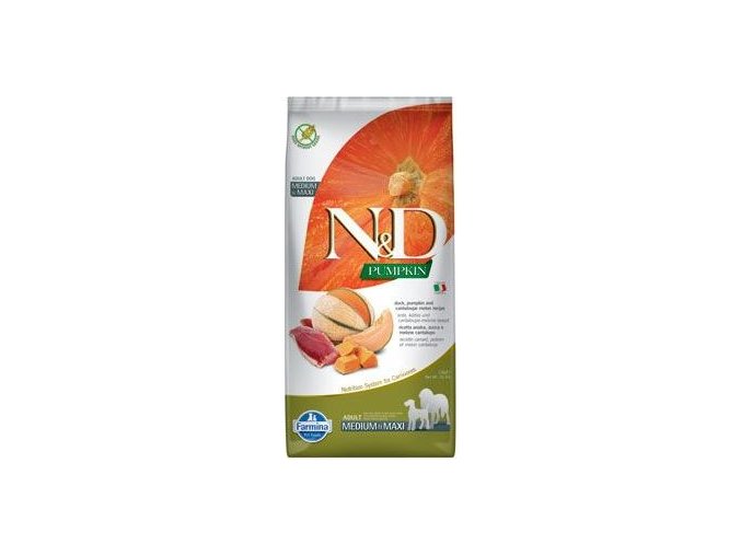 N&D Pumpkin DOG Adult M/L Duck & Cantaloupe melon 12kg