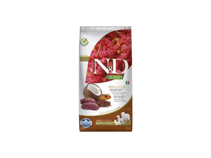 N&D Quinoa DOG Skin&Coat Venison all breeds 7kg