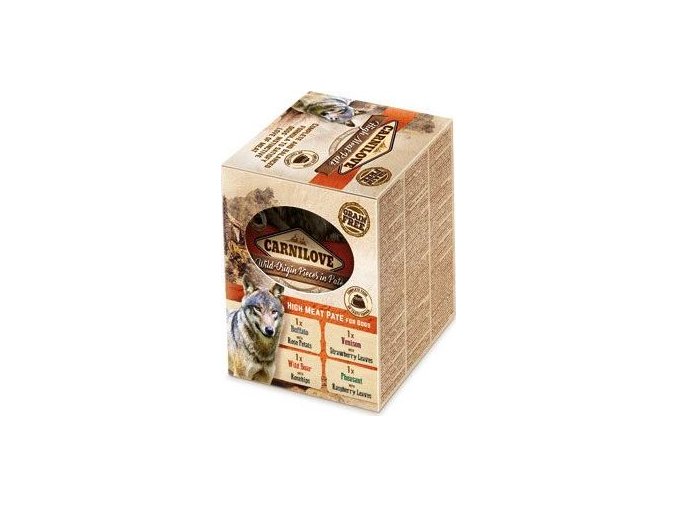 Carnilove Dog Pouch Paté MULTIPACK 4x300g