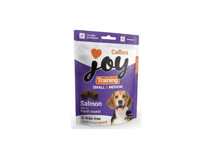 Calibra Joy Dog Training S&M Salmon&Insect 150g