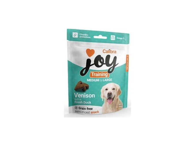 Calibra Joy Dog Training M&L Venison&Duck 300g