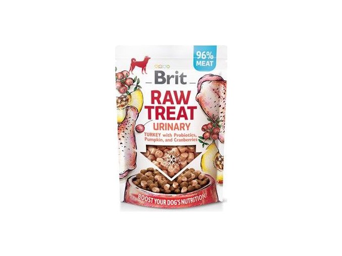 Brit Raw Treat Dog Urinary, Turkey 40g