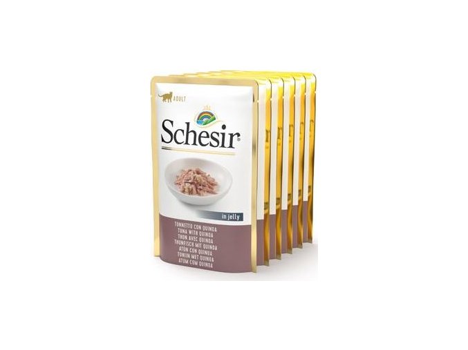 Schesir Cat kapsa Adult Monoprot. tuňák/quinoa 6x85g