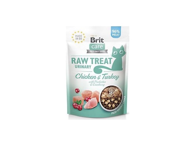 Brit Raw Treat Cat Urinary, Chicken&Turkey 40g