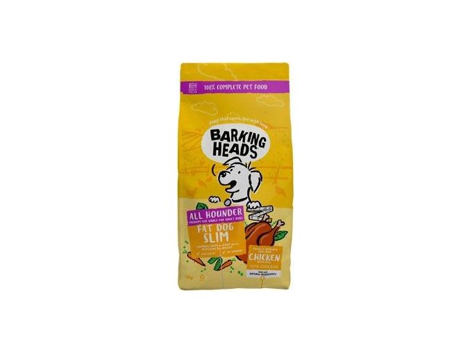 BARKING HEADS All Hounder Fat Dog Slim Chick 12kg