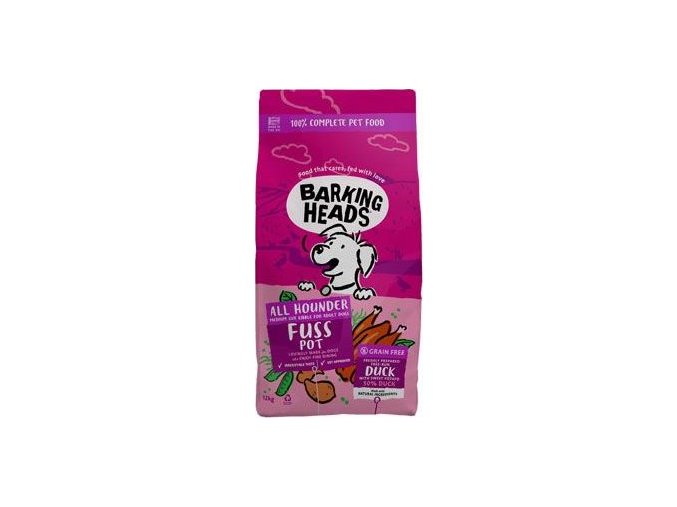 BARKING HEADS All Hounder Fuss Pot Duck 12kg