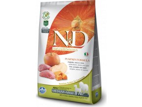 N&D Pumpkin DOG Adult M/L Boar & Apple 12kg