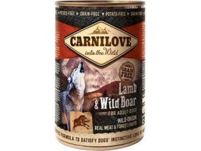 Carnilove Wild konz Meat Lamb & Wild Boar 400g