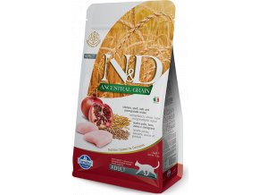 N&D LG CAT Adult Chicken & Pomegranate 300g