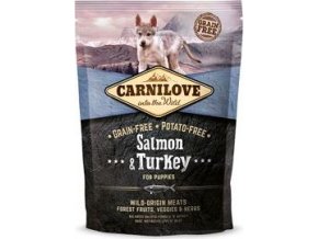 Carnilove Dog Salmon & Turkey for Puppies 1,5kg