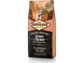 Carnilove Dog Salmon & Turkey for LB Puppies 12kg