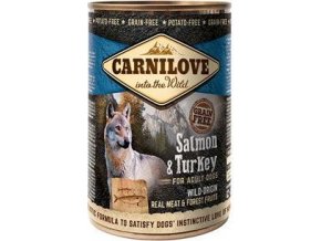 Carnilove Wild konz Meat Salmon & Turkey 400g