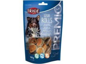 Trixie Premio SUSHI ROLLS rybí kolečka 100g TR