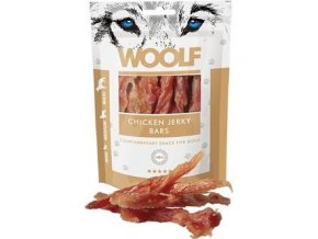 WOOLF pochoutka chicken jerky bars 100g