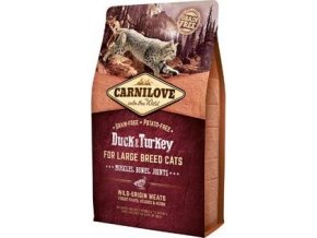 Carnilove Cat LB Duck&Turkey Muscles,Bones,Joints 2kg