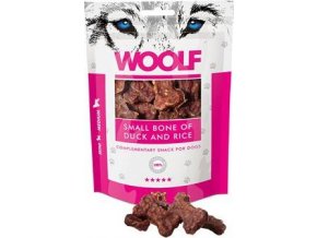 WOOLF pochoutka small bone of duck and rice 100g