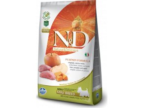 N&D Pumpkin DOG Adult Mini Boar & Apple 7kg