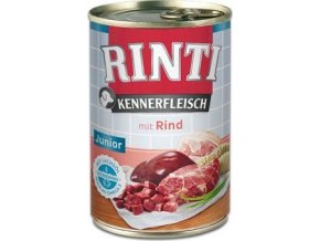 Rinti Dog Kennerfleisch konzerva Junior hovězí 400g