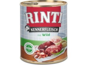 Rinti Dog Kennerfleisch konzerva zvěřina 800g