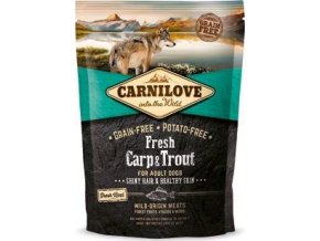 Carnilove Dog Fresh Carp & Trout for Adult 1.5kg