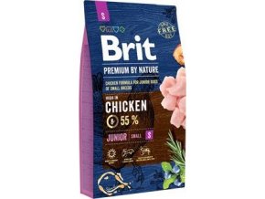 Brit Premium Dog by Nature Junior S 8kg