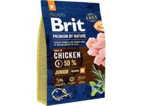 Brit Premium Dog by Nature Junior M 3kg