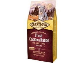 Carnilove Cat Fresh Chicken & Rabbit for Adult 6kg