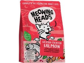 MEOWING HEADS So-fish-ticated Salmon 450g