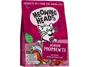 MEOWING HEADS Senior Moments 450g