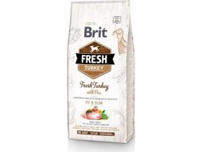 Brit Fresh Dog Turkey & Pea Light Fit & Slim 12kg