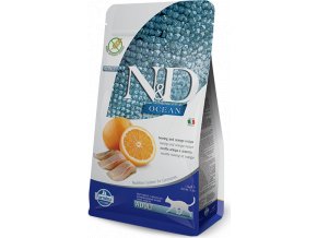 N&D OCEAN CAT Adult Herring & Orange 300g