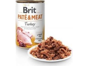 Brit Dog konz Paté & Meat Turkey 800g