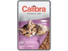 Calibra Cat  kapsa Premium Kitten Salmon 100g