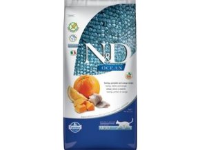 N&D OCEAN CAT Adult Herring, Pumpkin & Orange 5kg