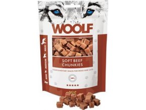 WOOLF pochoutka beef chunkies 100g