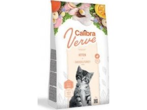 Calibra Cat Verve GF Kitten Chicken&Turkey  750g