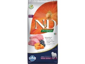 N&D Pumpkin DOG Adult Giant Lamb & Blueberry 12kg