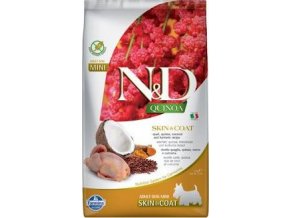 N&D Quinoa DOG Skin&Coat Quail Mini 2,5kg