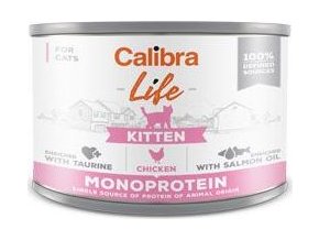 Calibra Cat Life  konz.Kitten Chicken 200g