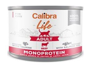 Calibra Cat Life  konz.Adult Beef 200g